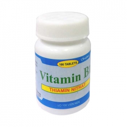 Vitamin B1 50mg Vinaphar, Chai 100 viên