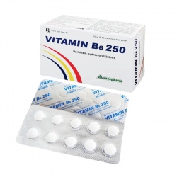 Vitamin B6 250mg Vacopharm 10 vỉ x 10 viên – Bổ sung vitamin B6