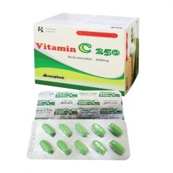 Vitamin C 250mg Vacopharm 20 vỉ x 10 viên – Bổ sung vitamin C