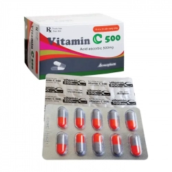 Vitamin C 500mg Caps Vacopharm 10 vỉ x 10 viên – Bổ sung vitamin C