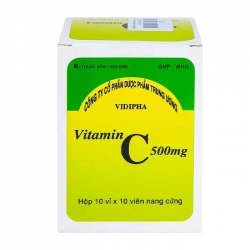 Vitamin C 500mg Vidipha 10 vỉ x 10 viên