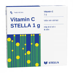 Vitamin C Stella 1g 4 vỉ x 4 viên