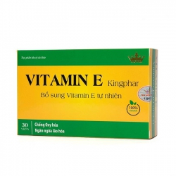 Vitamin E Kingphar, Hộp 30 viên