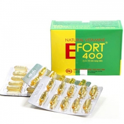 Vitamin EFORT 400 | Dược phúc vinh | Hộp 30 viên