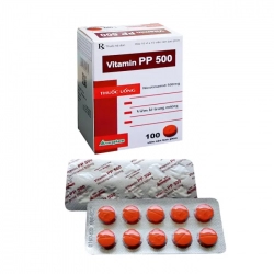 Vitamin PP 500mg Vacopharm 10 vỉ x 10 viên – Bổ sung vitamin PP