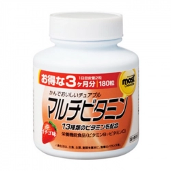 Vitamin tổng hợp vị dâu Orihiro 180 viên - Giúp tăng cường sức đề kháng