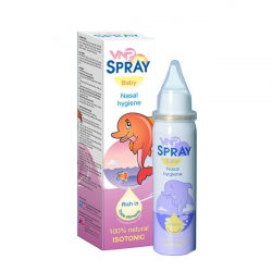 Dung dịch muối biển VNP Spray Baby, Lọ 100ml