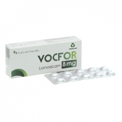 Thuốc kháng viêm Vocfor Lornoxicam 8mg, Hộp 30 viên