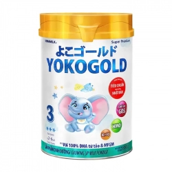 Yoko Gold 3 Vinamilk 850g – Giúp phát triển não bộ
