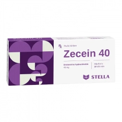 Zecein 40mg Stella 5 vỉ x 10 viên - Thuốc chống co thắt cơ trơn