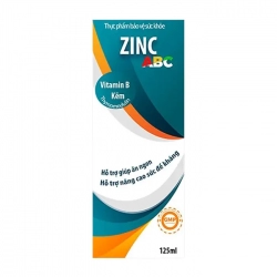 Zinc ABC 125ml - Siro tăng cường hệ miễn dịch cho trẻ