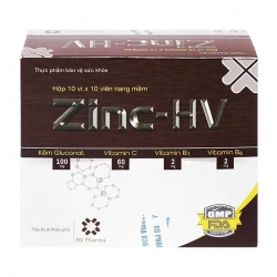 Zinc-HV HV Pharma 10 vỉ x 10 viên - Viên uống tăng cường miễn dịch