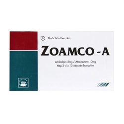 Zoamco-A PMP 2 vỉ x 10 viên - Điều trị tăng huyết áp