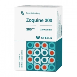 Zoquine 300mg Stella Chai 60 viên - Thuốc kháng virus