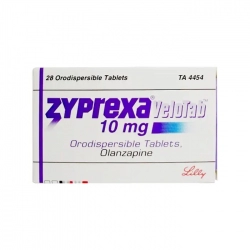 Zyprexa Velotab 10mg Lilly 4 vỉ x 7 viên - Thuốc loạn thần