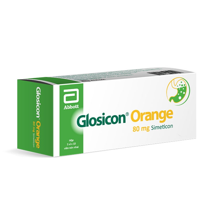Glosicon Orange 80mg Abbott, Hộp 50 viên