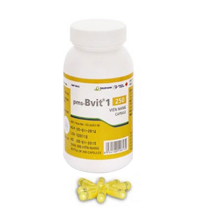 Thuốc bổ sung Vitamin Imexpharm Bvit 1 250mg, Chai 200 viên