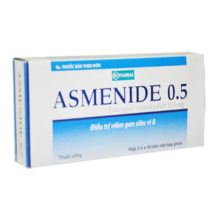 Thuốc BV Pharma Asmenide 0.5 30 viên