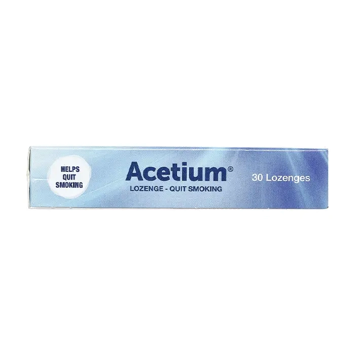 Cai thuốc lá Acetium, Hộp 30 viên