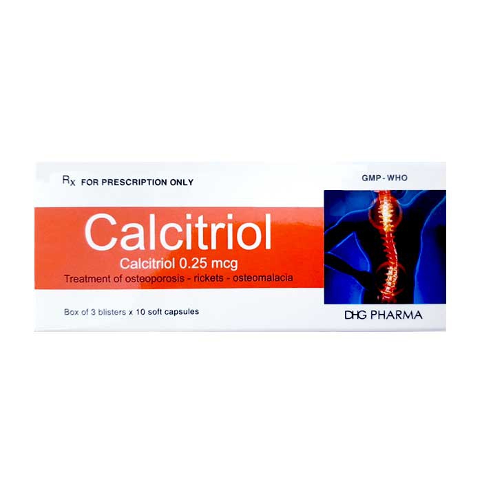 Thuốc Calcitriol 0,25mcg