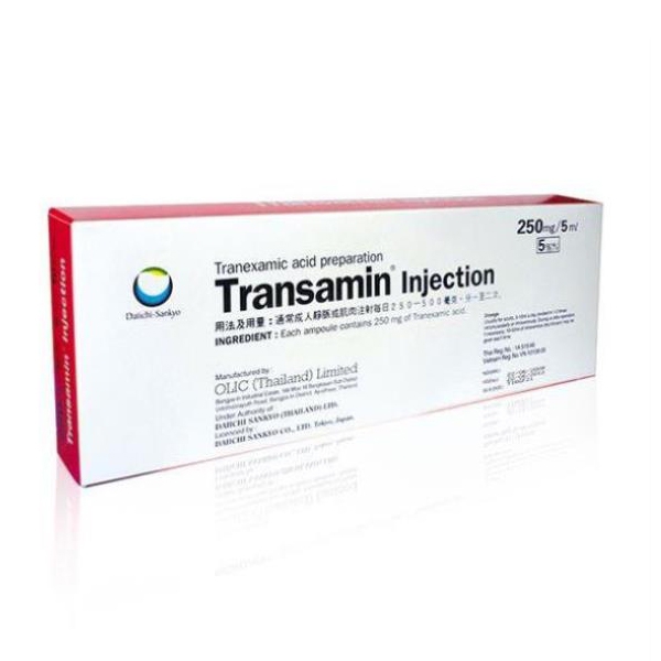 Thuốc Transamin 250mg/5ml | Hộp 10 ống x 5ml