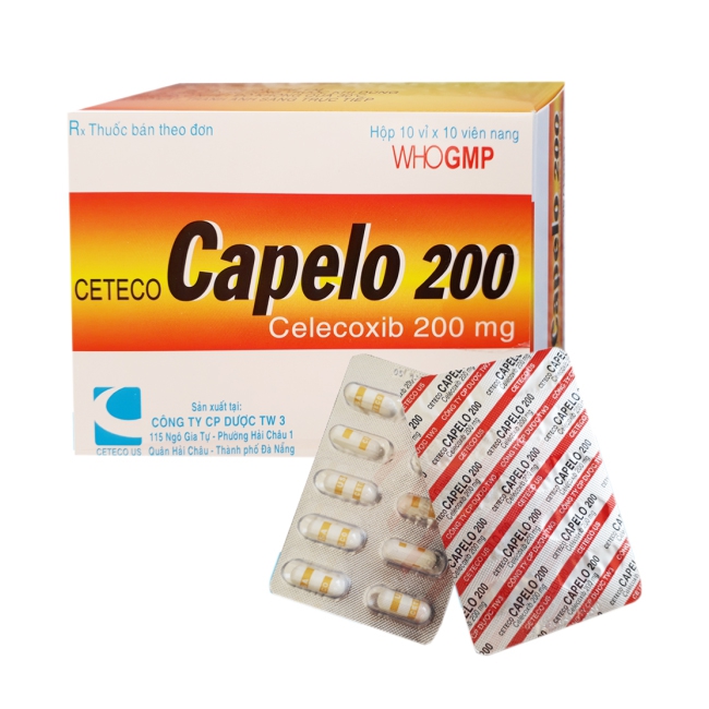 Thuốc Ceteco Capelo 200mg, Hộp 100 viên