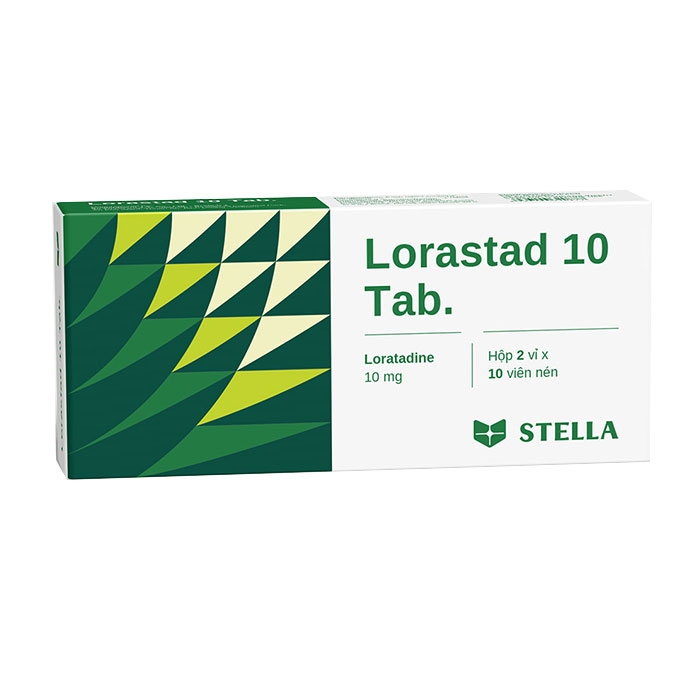 Thuốc chống dị ứng Stella Lorastad 10 Tab
