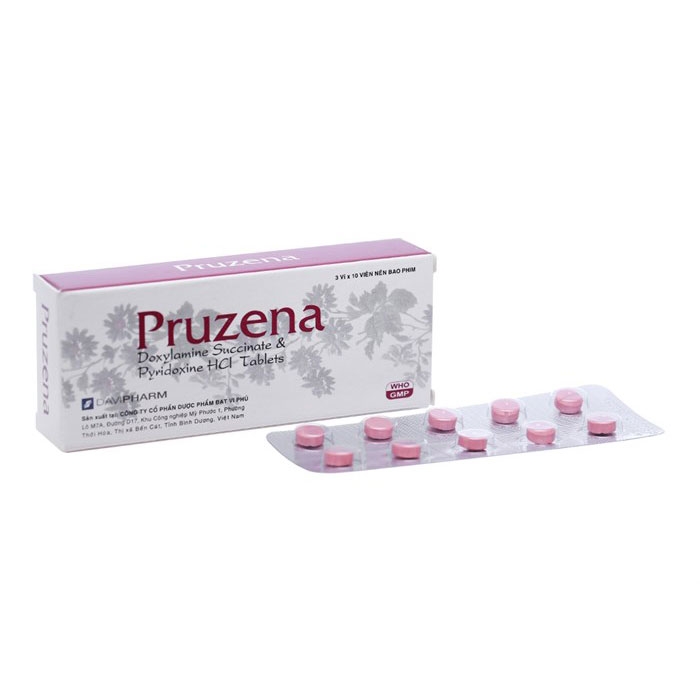 Thuốc chống nôn trong thai kỳ Pruzena, Hộp 30 viên