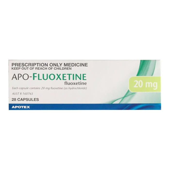 Thuốc chống trầm cảm Apotex APO-Fluoxetine 20mg, Hộp 28 viên
