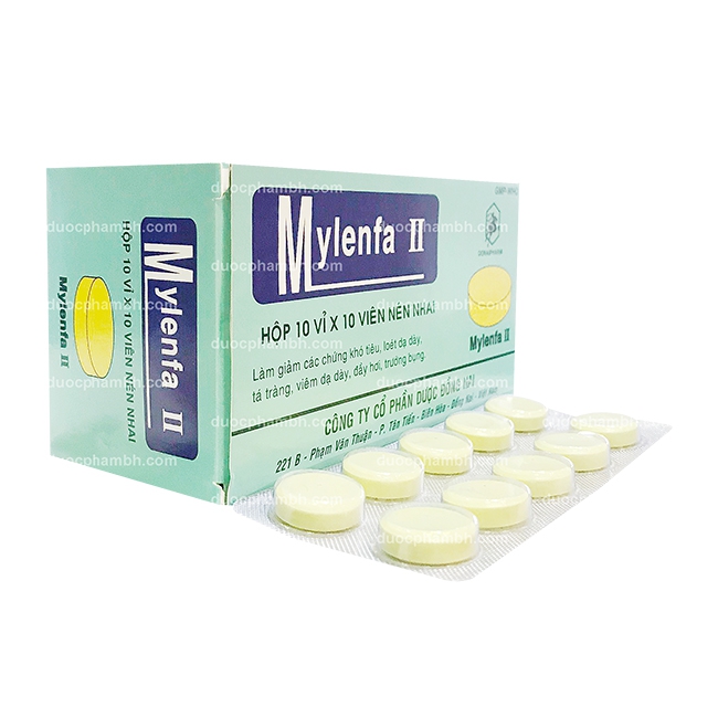 Thuốc dạ dày MYLENFA II - Magaldrate Simethicone