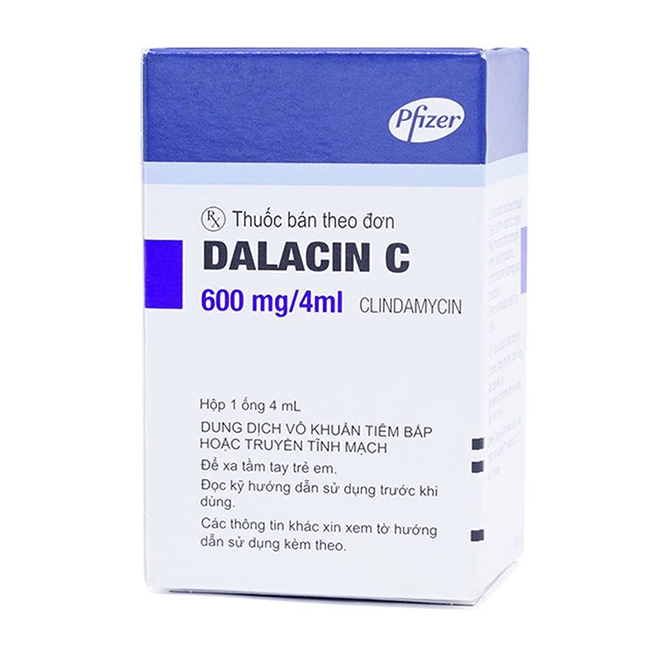 Thuốc Dalacin C 600mg/4ml