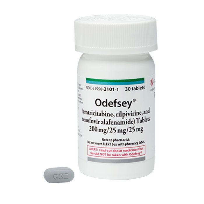 Thuốc điều trị HIV Gilead Odefsey, Hộp 30 viên