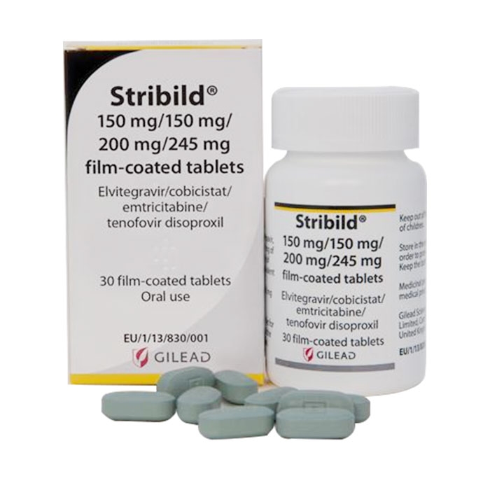 Thuốc điều trị HIV Gilead Stribild, Hộp 30 viên