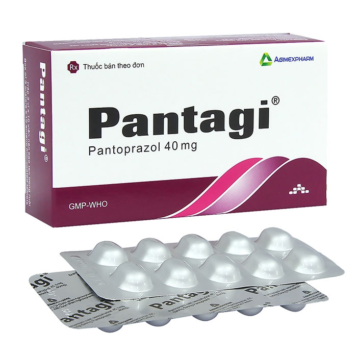 Thuốc điều trị viêm loét dạ dày, tá tràng Agimexpharm Pantagi 30 viên