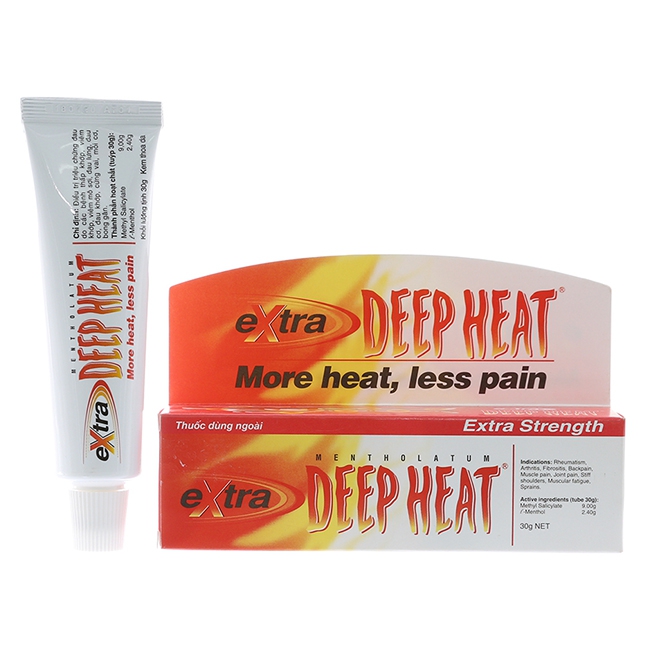 Kem thoa giảm đau Extra Deep Heat 30g