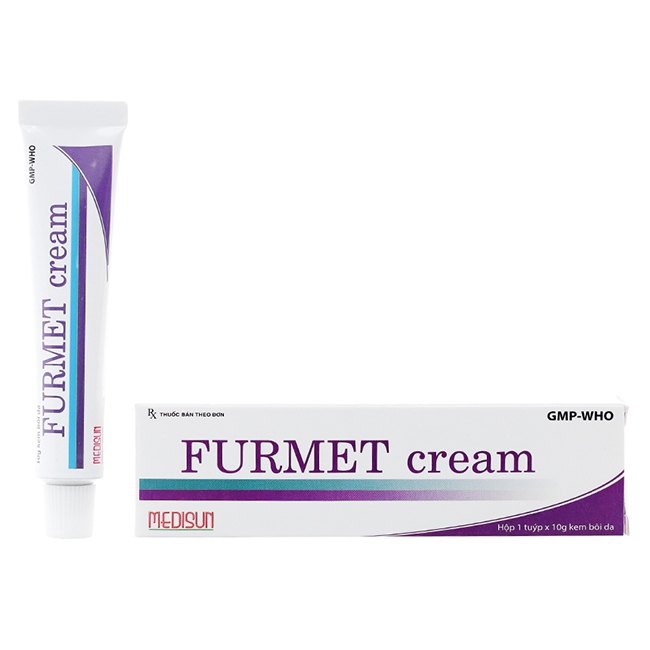 Furmet Cream Medisun 10g - Kem bôi trị nấm