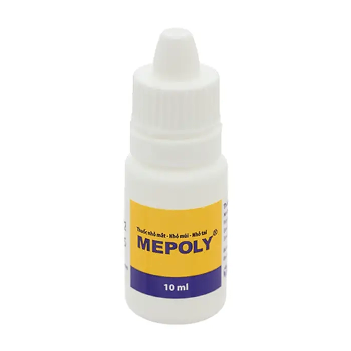 Mepoly Merap 10ml - Điều trị nhiễm khuẩn mắt, mũi , tai