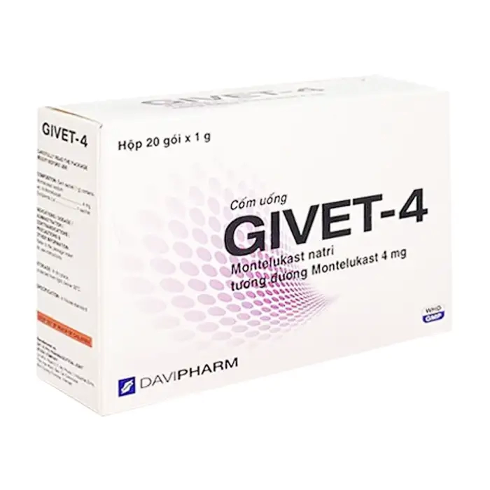 Givet-4 Davipharm 20 gói x 1g