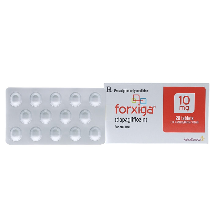 Thuốc Forxiga 10mg, Hộp 28 viên