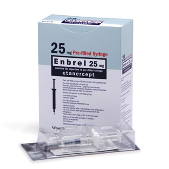 Thuốc Enbrel 25 mg