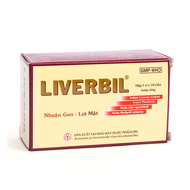 Thuốc giải độc gan Liverbil