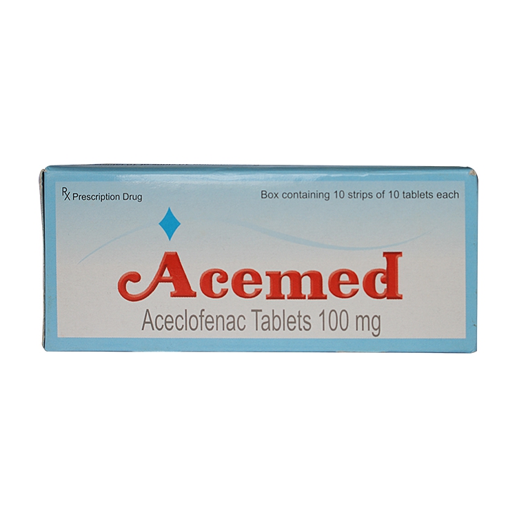 Thuốc kháng viêm ACEMED - Aceclofenac 100mg