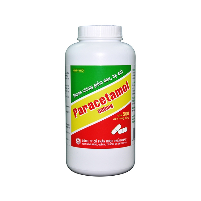 Paracetamol 500mg OPC 500 viên