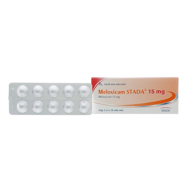 Thuốc tri thấp khớp Meloxicam Stada 15 mg