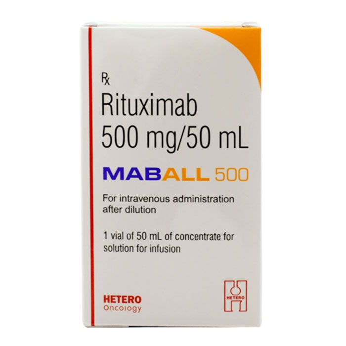 Thuốc Hetero Maball 500mg Rituximab 500mg/50ml