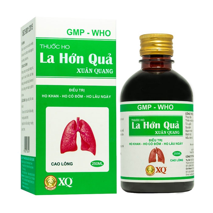 Thuốc ho La Hớn Quả Xuân Quang, Chai 250ml