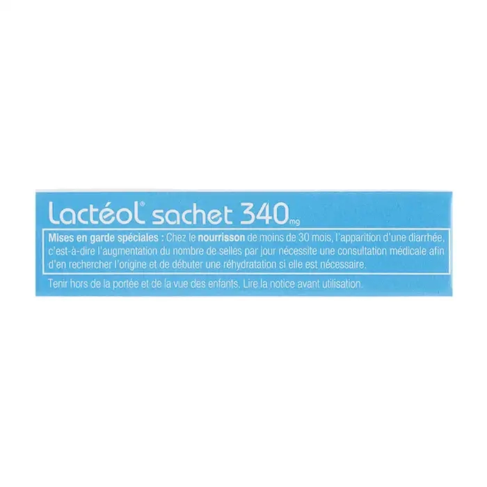 Lactéol 340mg Adare Pharmaceuticals 10 gói x 800mg - Bột pha hỗn dịch uống