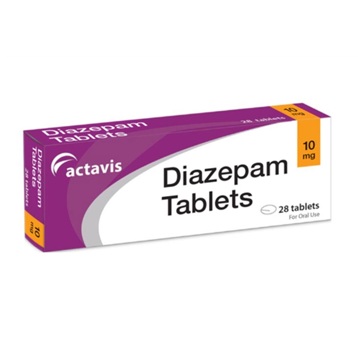 Thuốc hướng thần Actavis Diazepam Tablets 10mg 28 viên