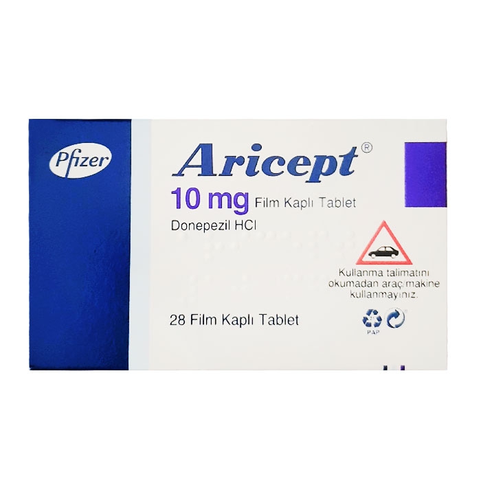 Aricept 10mg Pfizer 2 vỉ x 14 viên