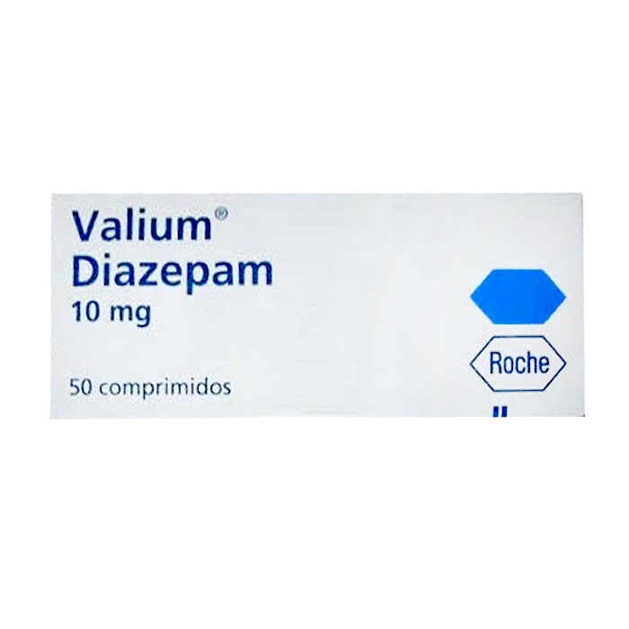 Thuốc hướng thần Roche Valium Diazepam 10mg 50 viên